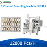 3 Channel Dumpling Machine SJ24FA